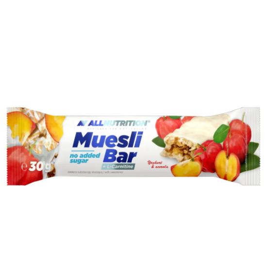 Allnutrition Мюсли батончик+L-карнитин, 30 грамм