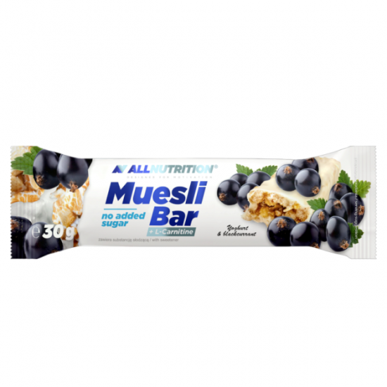 Allnutrition Мюсли батончик+L-карнитин, 30 грамм