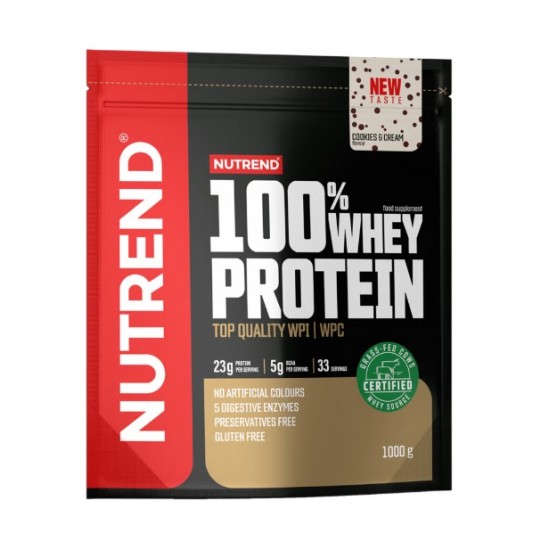 Nutrend 100% Сывороточный протеин, 1000 грамм