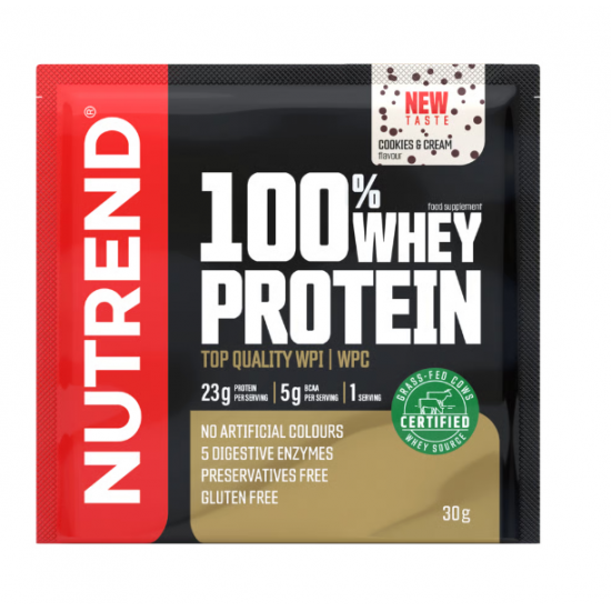 Nutrend 100% Сывороточный протеин, 30 грамм