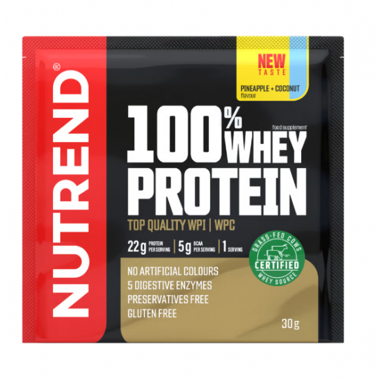 Nutrend 100% Сывороточный протеин, 30 грамм