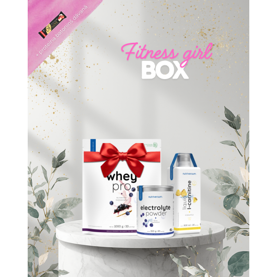 Fitness Girl Box: Сывороточный протеин + L-карнитин + Электролиты