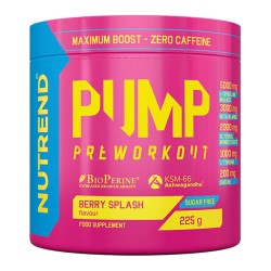 Nutrend PUMP Pre-Workout, 225 грамм