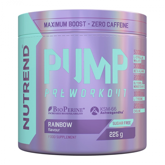 Nutrend PUMP Pre-Workout, 225 грамм