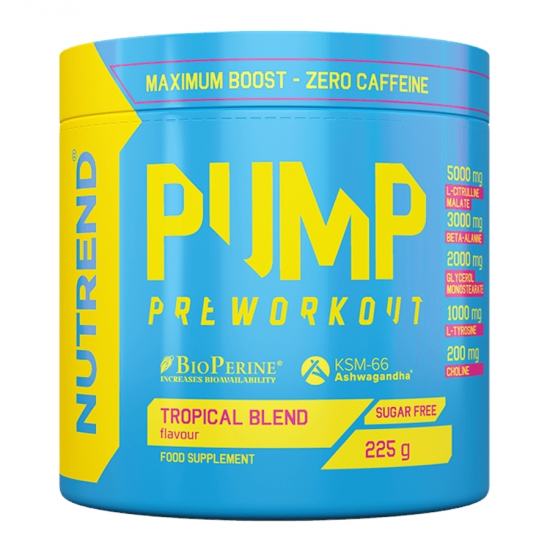 Nutrend PUMP Pre-Workout, 225 грамм
