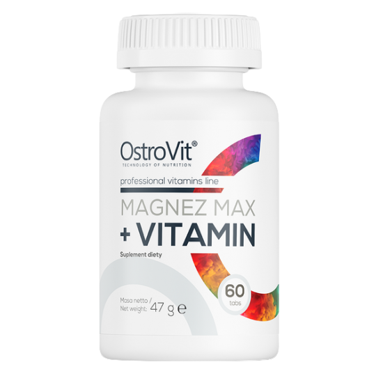 OstroVit Магний MAX + витамины, 60 капсул