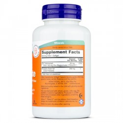 Now Foods Глицинат Цинка, 30 мг