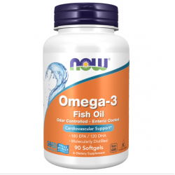 Now Foods Омега-3 Molecularly Distilled & Enteric Coated