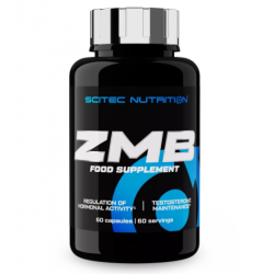 Scitec Nutrition ZMB (Цинк, Maгний, B6), 60 капсул