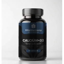 VitalHarmony Кальций + D3, 90 капсул