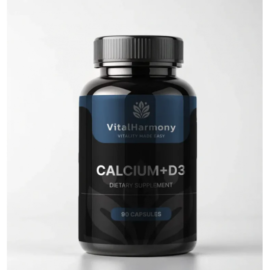 VitalHarmony Кальций + D3, 90 капсул