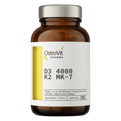 OstroVit Pharma D3 4000 МЕ + K2 MK-7, 90 таблеток