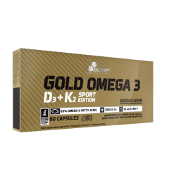 Olimp Gold Омега 3 D3 + K2 Sport Edition, 60 капсул